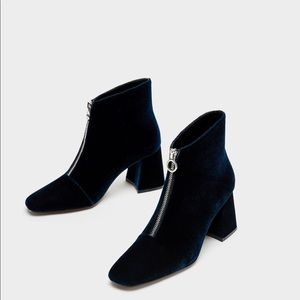 Zara chunky boots